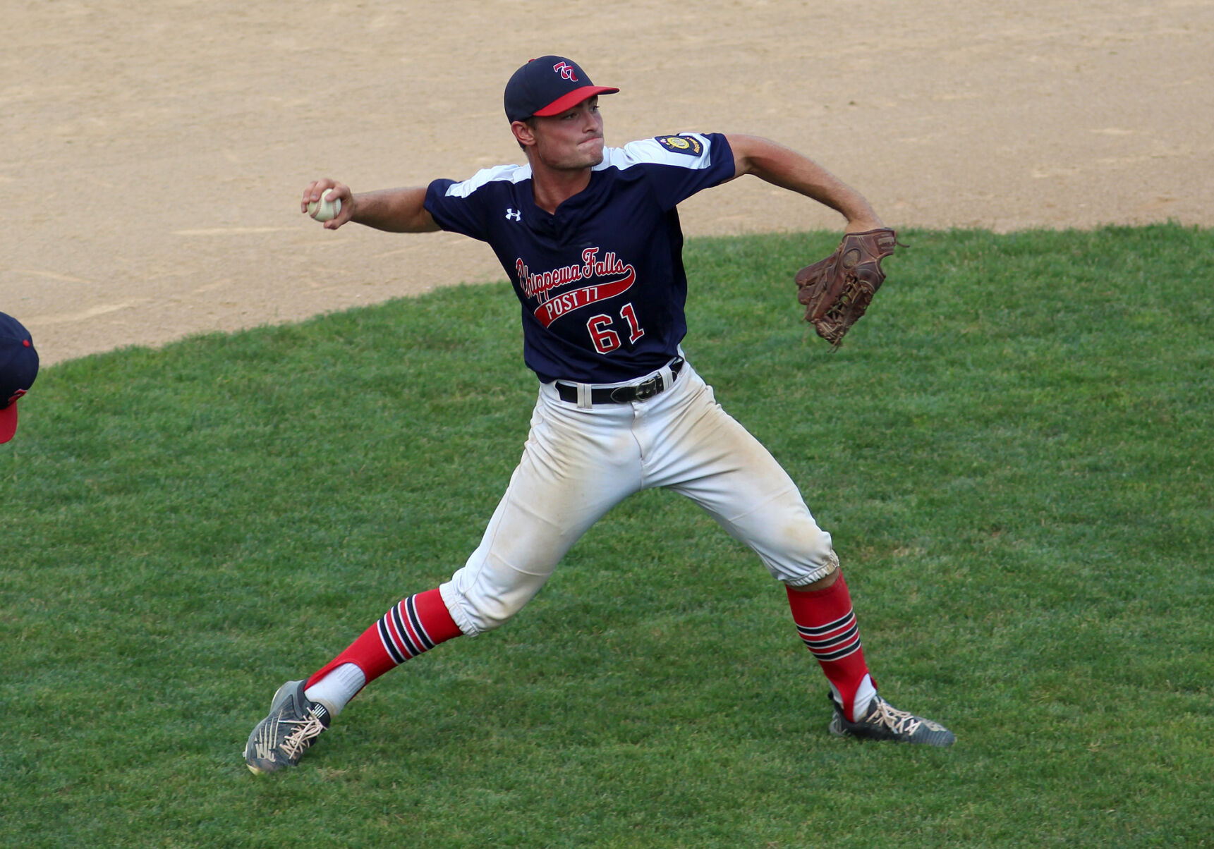 Chippewa Falls Post 77 senior legion baseball vs Superior Post 435 7-19-22